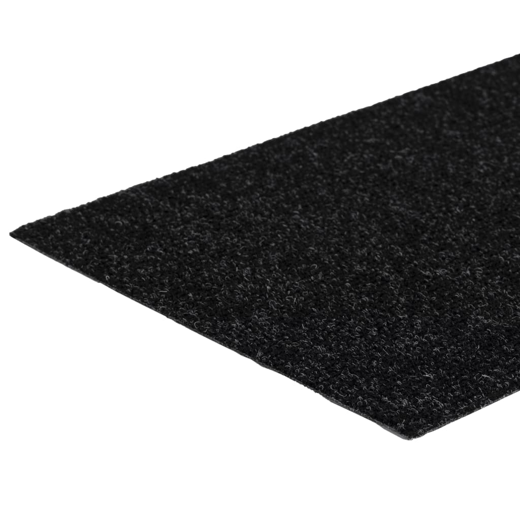 Tappeti Adesivi Rettangolari per Scale 15 pz 60x25 cm Neri cod mxl 70158