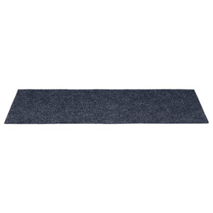 Tappeti Adesivi Rettangolari per Scale 15pz 60x25 cm Grigio Blu 326917