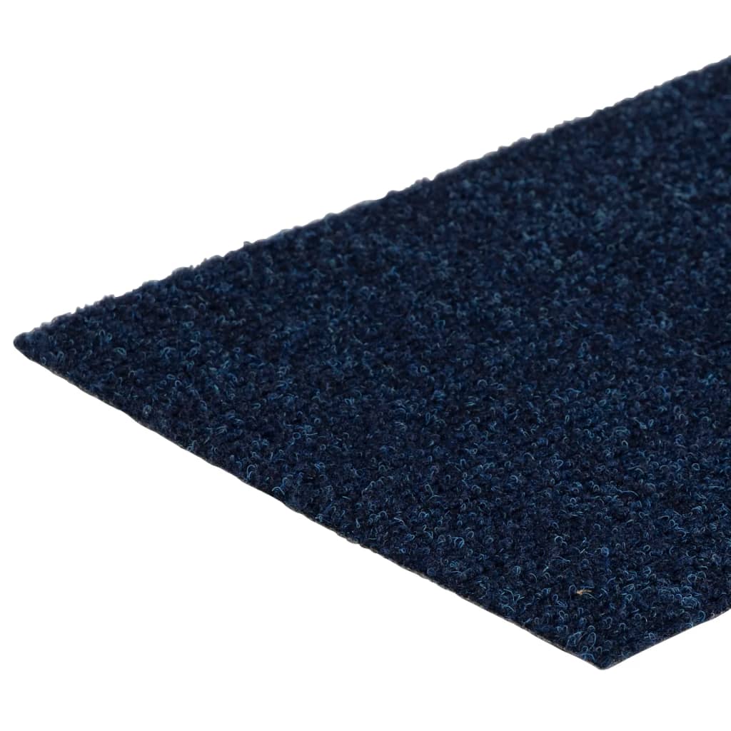 Tappeti Adesivi Rettangolari per Scale 15 pz 76x20 cm Blu cod mxl 69540