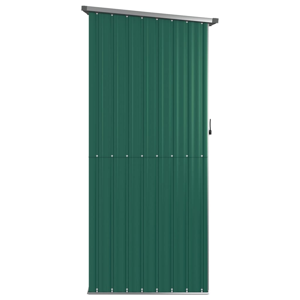 Capanno da Giardino Verde 118,5x97x209,5 cm in Acciaio Zincato cod mxl 65896