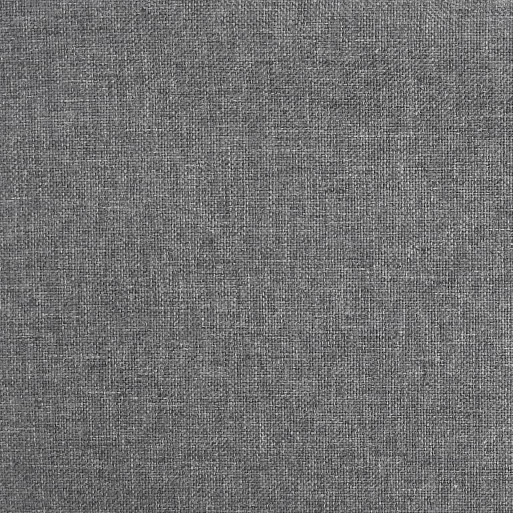 Sgabelli da Bar 2 pz Grigio Chiaro in Tessuto cod mxl 63252