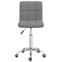 Sedia da Ufficio Girevole Grigio Chiaro in Tessuto cod mxl 23334