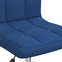 Sedia da Ufficio Girevole Blu in Tessuto cod mxl 26923