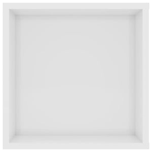 Armadietto TV da Parete Bianco Lucido 102x35x35cm in Truciolato cod mxl 7901