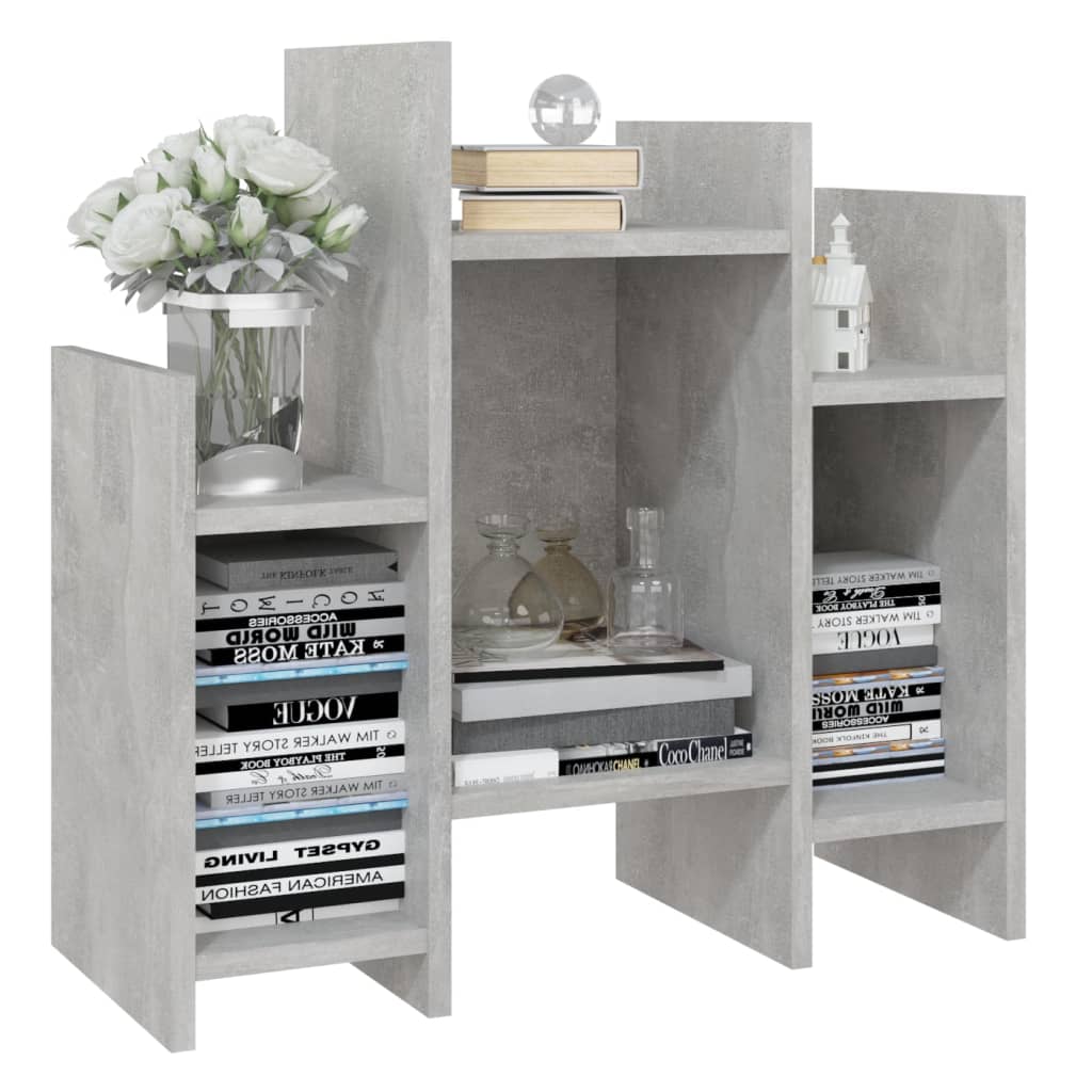 Credenza Grigio Cemento 60x26x60 cm in Truciolato cod mxl 59723