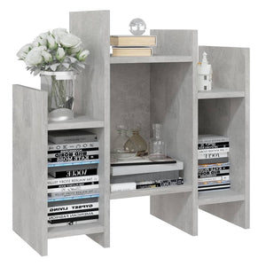 Credenza Grigio Cemento 60x26x60 cm in Truciolato cod 10617