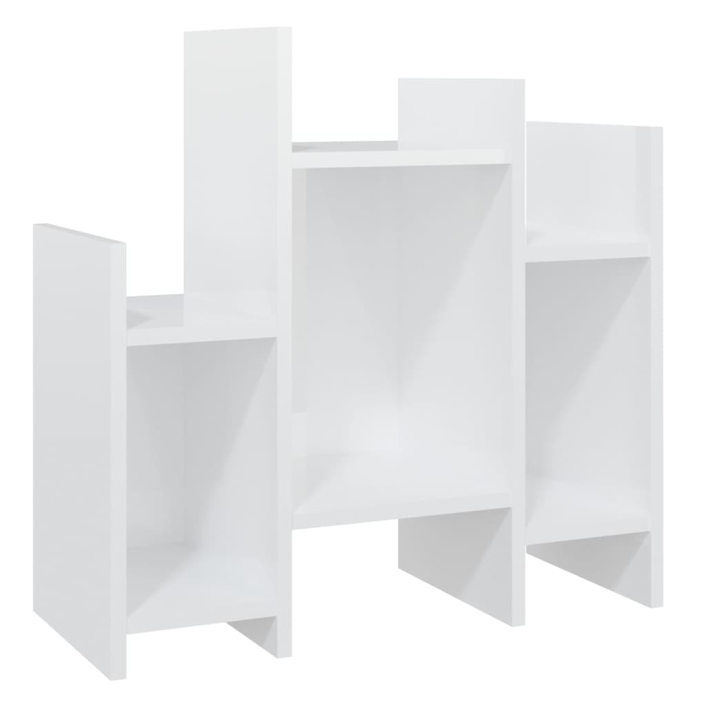 Credenza Bianco Lucido 60x26x60 cm in Truciolato cod mxl 13742