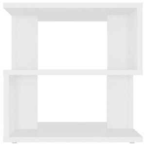 Tavolino Bianco 40x40x40 cm in Legno Multistrato cod mxl 7364