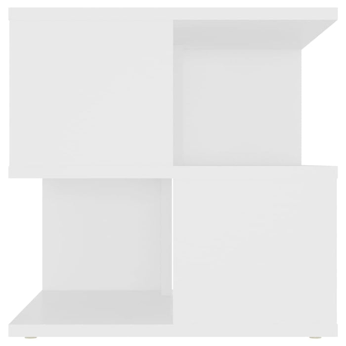 Tavolino Bianco 40x40x40 cm in Legno Multistrato 806292