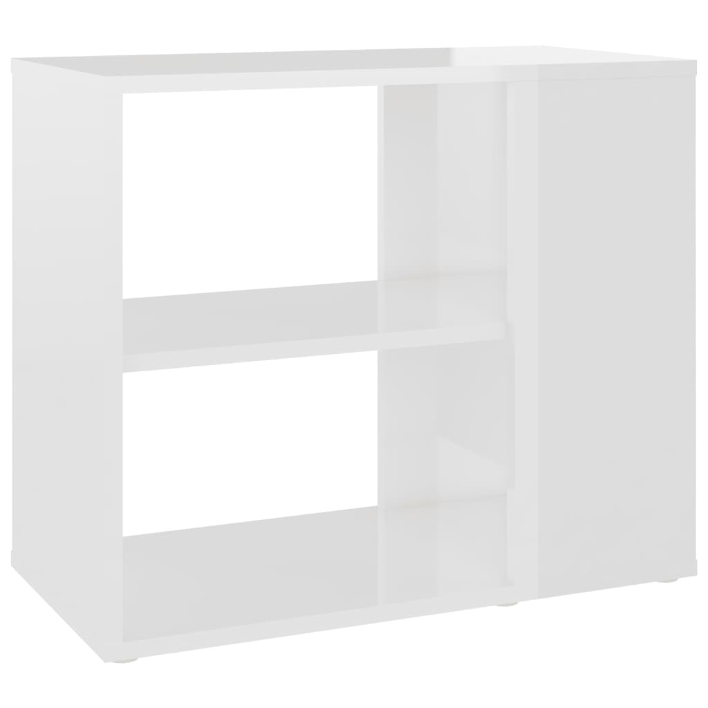 Credenza Bianco Lucido 60x30x50 cm in Truciolato cod mxl 15042