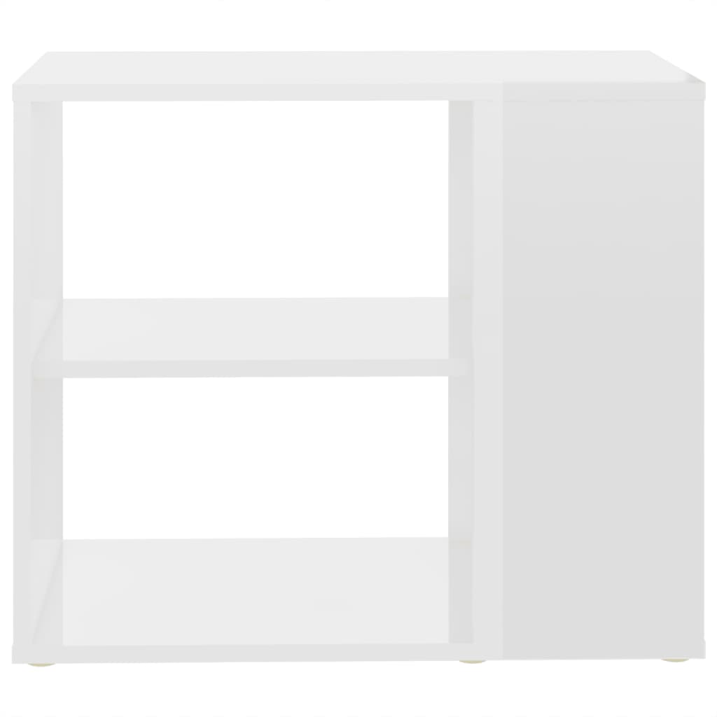 Credenza Bianco Lucido 60x30x50 cm in Truciolato cod mxl 15042