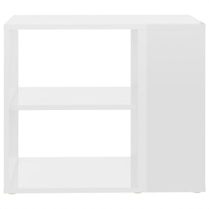 Credenza Bianco Lucido 60x30x50 cm in Truciolato cod mxl 15042