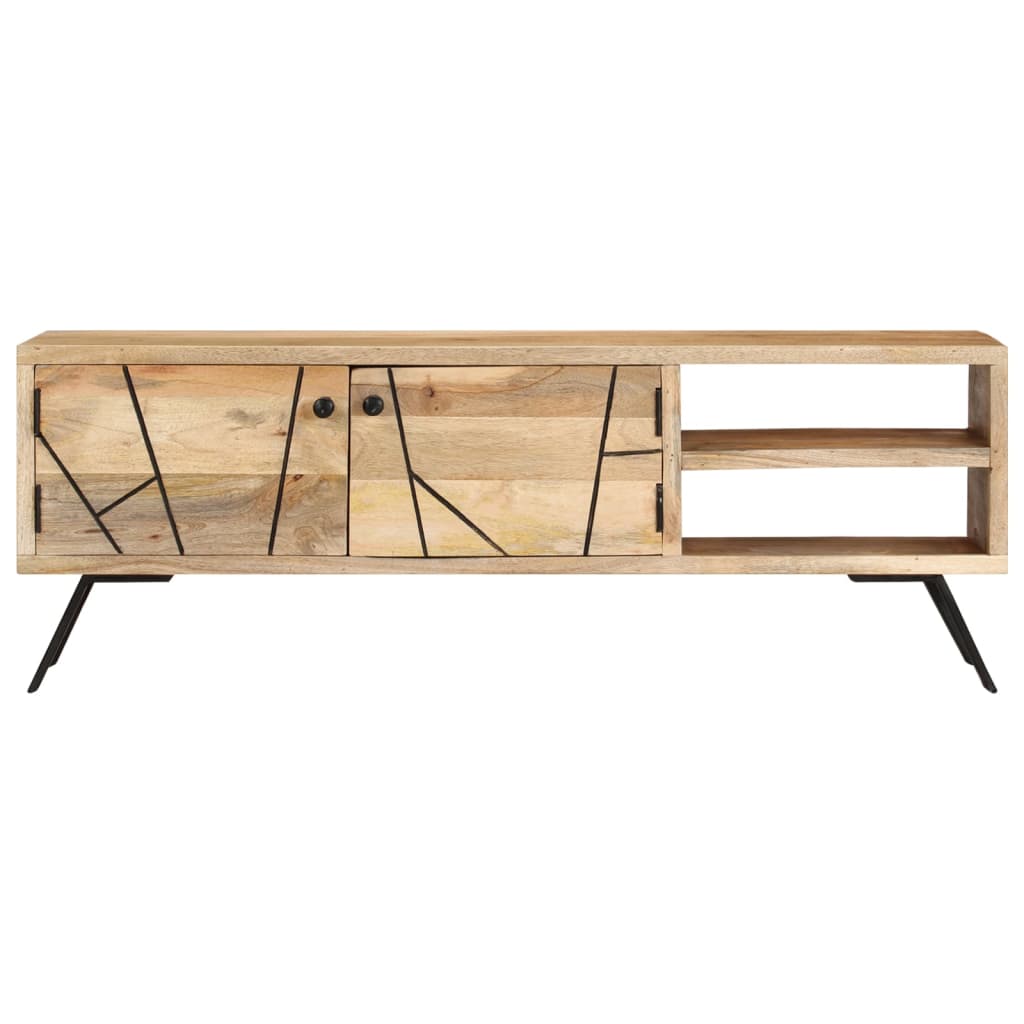 Mobile Porta TV 110x30x40 cm in Legno Massello di Mango  cod mxl 36434