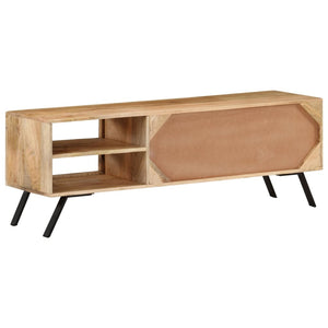 Mobile Porta TV 110x30x40 cm in Legno Massello di Mango  cod mxl 36434