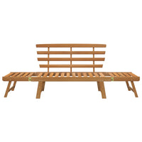 Panca da Giardino 2-in-1 190 cm in Legno Massello di Acacia  cod mxl 45663