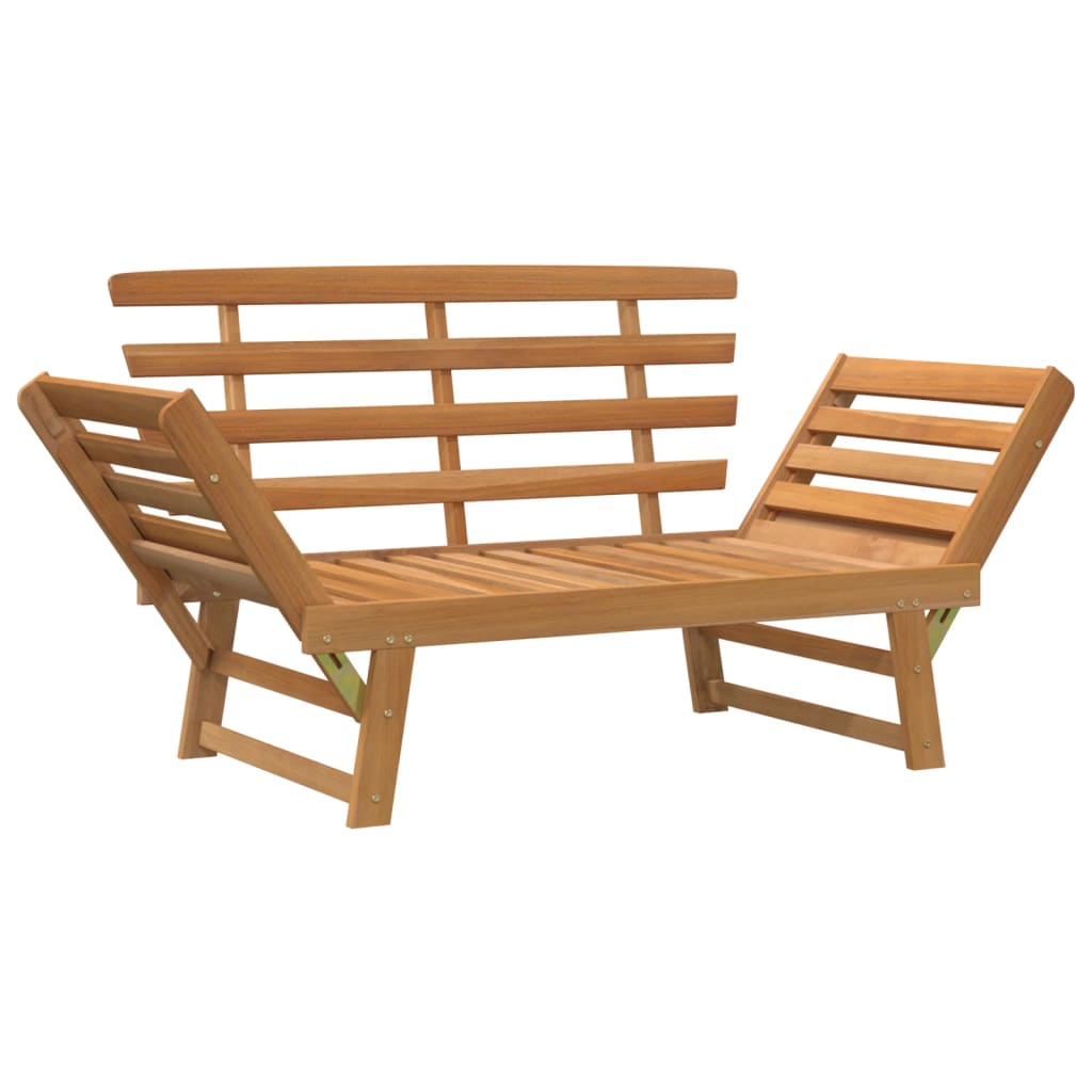 Panca da Giardino 2-in-1 190 cm in Legno Massello di Acacia  cod mxl 45663