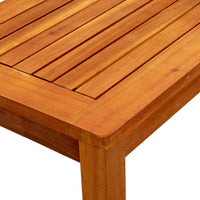 Tavolino da Giardino 50x35x36 cm in Legno Massello di Acacia 316398