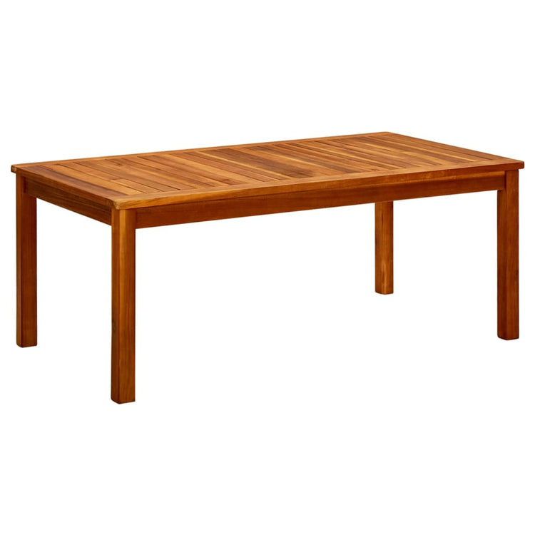 Tavolino da Giardino 110x60x45 cm in Legno Massello di Acacia 316401