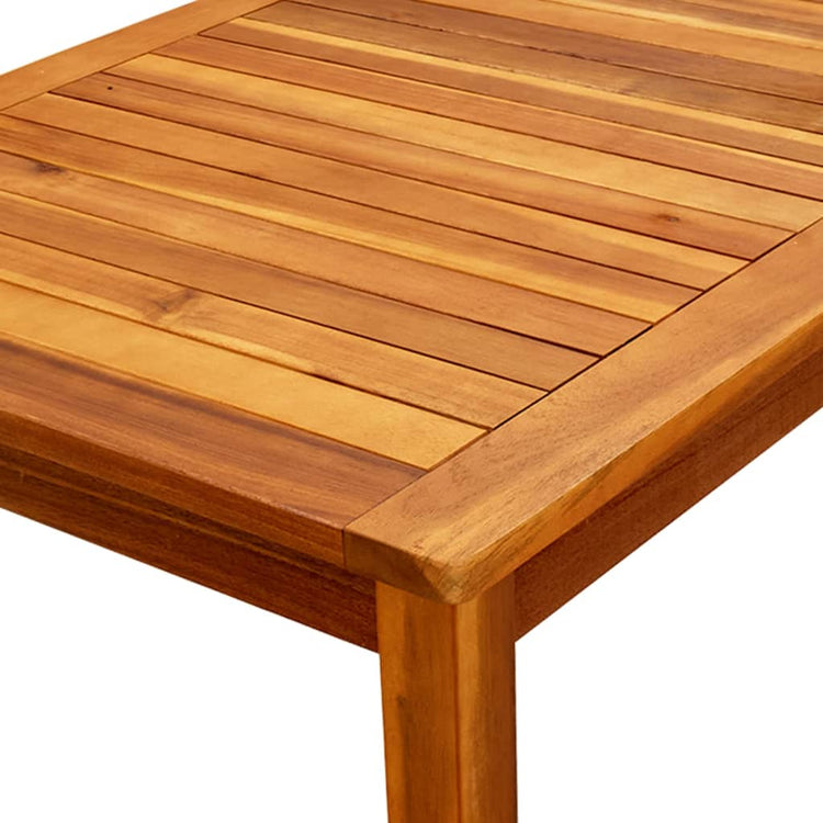 Tavolino da Giardino 110x60x45 cm in Legno Massello di Acacia 316401