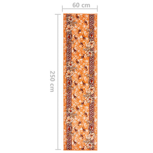 Tappeto Lungo in BCF Terracotta 60x250 cm cod mxl 68472