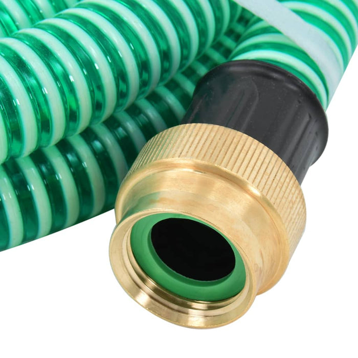 Tubo di Aspirazione con Connettori in Ottone 3 m 25 mm Verde cod mxl 64095