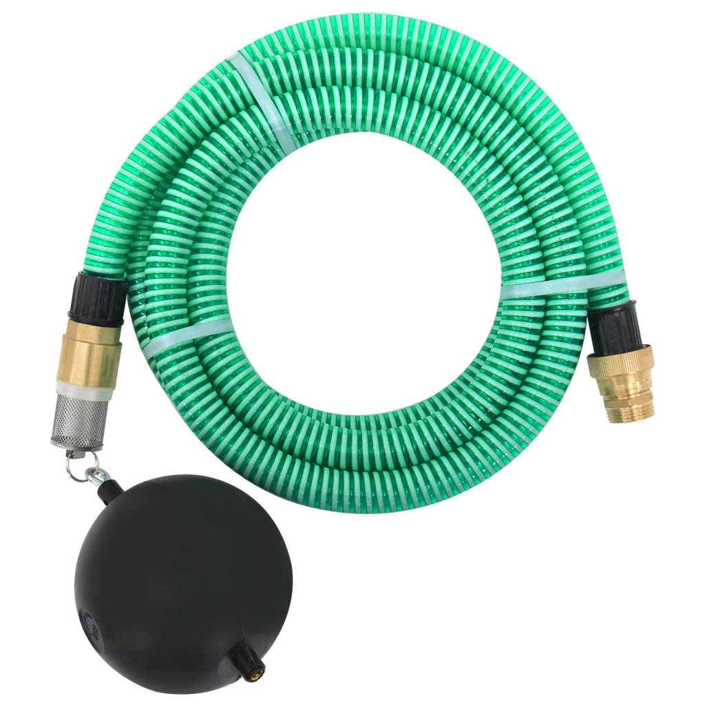 Tubo di Aspirazione con Connettori in Ottone 3 m 25 mm Verde cod mxl 56453