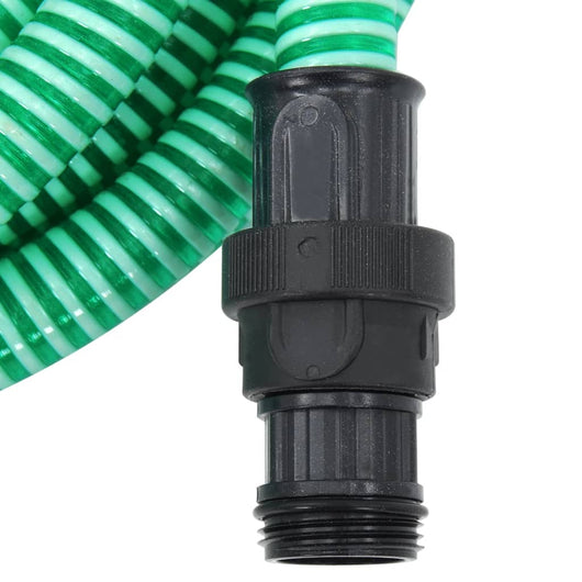 Tubo di Aspirazione con Connettori in PVC 4 m 22 mm Verde