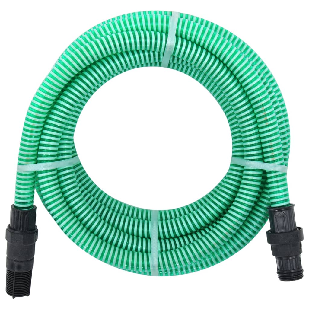 Tubo di Aspirazione con Connettori in PVC 7 m 22 mm Verde cod mxl 46325