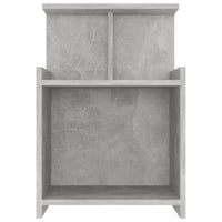 Comodini 2 pz Grigio Cemento 40x35x60 cm in Truciolato cod mxl 60078