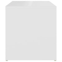 Tavolino Bianco 59x36x38 cm in Truciolato cod mxl 13924