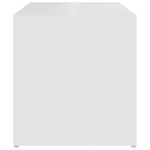 Tavolino Bianco 59x36x38 cm in Truciolato cod mxl 13924