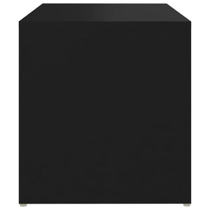 Tavolino Nero 59x36x38 cm in Truciolato cod mxl 8715