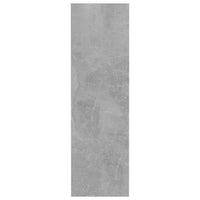 Scarpiere a Muro Grigio Cemento 4 pz 60x18x60 cm in Truciolato 806728