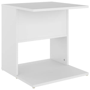 Tavolino Bianco 45x45x48 cm in Legno Multistrato cod mxl 13436