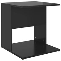 Tavolino Nero Lucido 45x45x48 cm in Truciolato cod mxl 15432