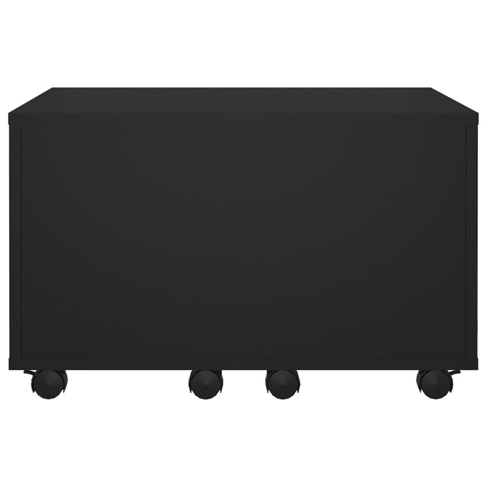 Tavolino da Salotto Nero 60x60x38 cm in Truciolato cod mxl 6560