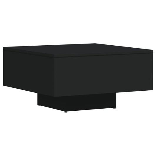 Tavolino da Salotto Nero 60x60x31,5 cm in Truciolato cod mxl 40911