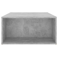 Tavolino da Salotto Grigio Cemento 90x67x33 cm in Truciolato 806907