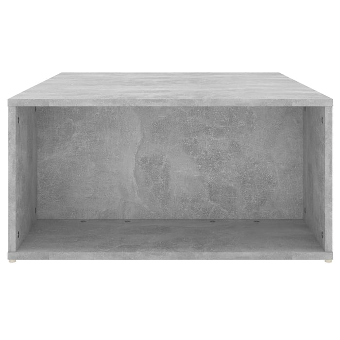 Tavolino da Salotto Grigio Cemento 90x67x33 cm in Truciolato 806907