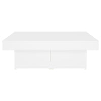 Tavolino da Salotto Bianco 90x90x28 cm in Truciolato cod mxl 14435