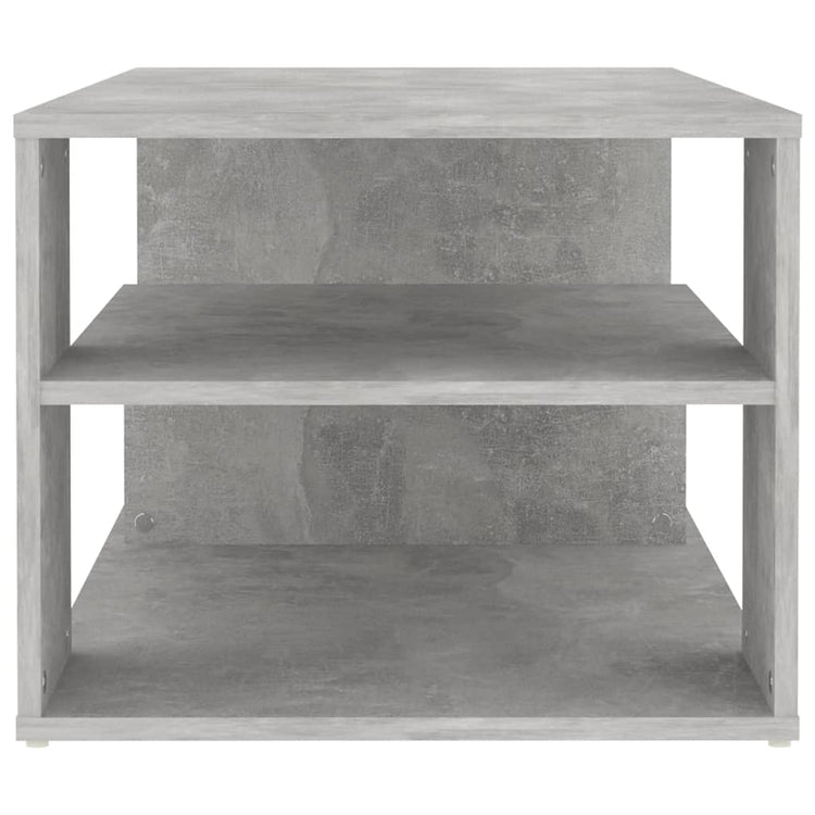 Tavolino da Caffè Grigio Cemento 100x50x40 cm in Truciolato cod mxl 13069