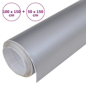 Pellicole per Auto 2pz Argento Opaco 100x150cm + 50x150cm 210706