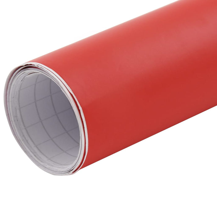 Pellicole per Auto 2pz Rosso Opaco 100x150cm + 50x150cm 210709