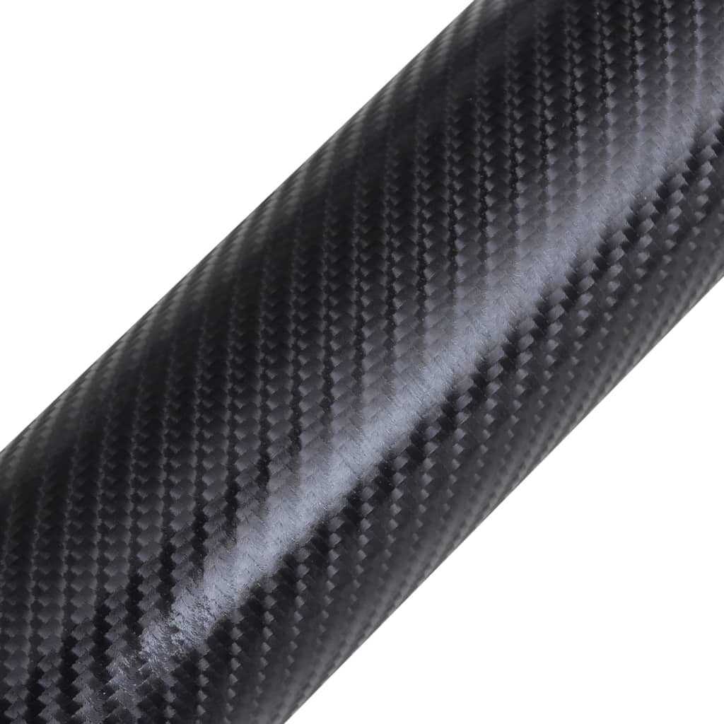 Pellicole per Auto 2 pz 4D Nero 100x150 cm+50x150 cm 210721