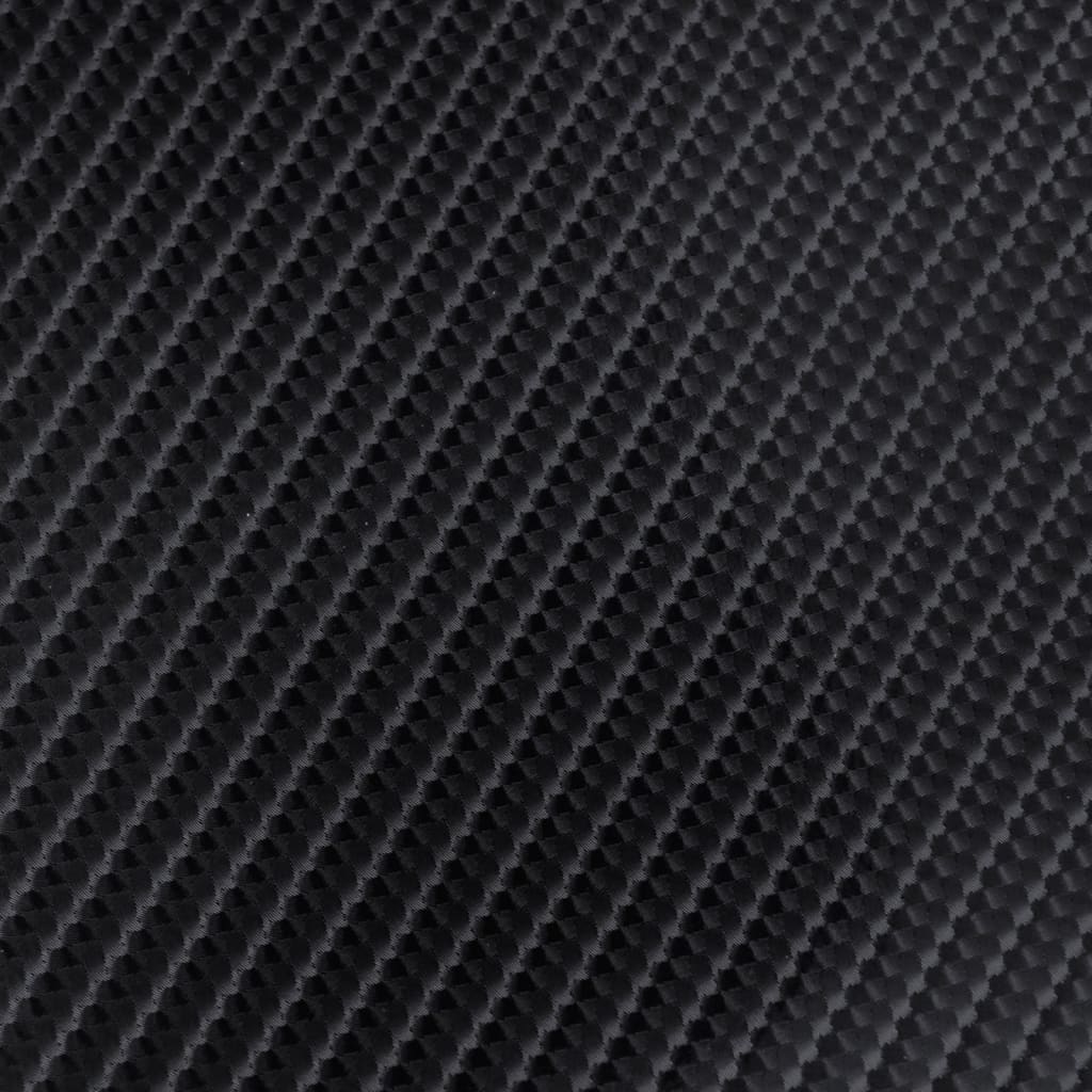 Pellicole per Auto 2 pz 4D Nero 100x150 cm+50x150 cm 210721