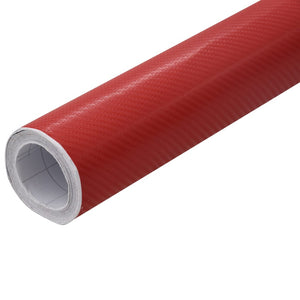 Pellicole per Auto 2 pz 4D Rosse 100x150 cm+50x150 cm 210730