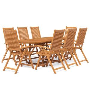 Set Mobili da Pranzo per Giardino 9 pz Legno Massello di Acacia 3079640