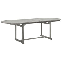 Set da Pranzo da Giardino 9 pz Legno Massello di Acacia 3079650