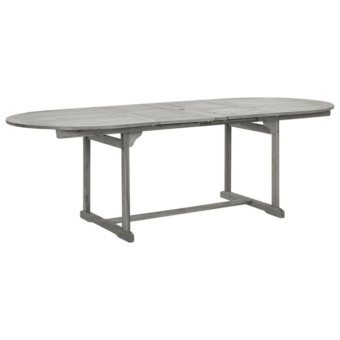 Set da Pranzo da Giardino 9 pz Legno Massello di Acacia 3079650