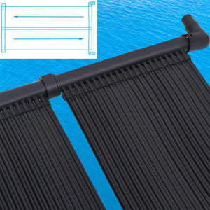 Pannelli Solari Riscaldatori per Piscina 4 pz 80x310 cm